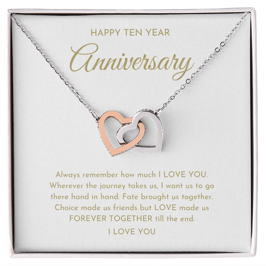 10 Year Anniversary Gift, 10th Wedding Anniversary Gift For Wife